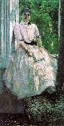 Konstantin Korovin Portrait of the Actress, Titiana Liubatovich Sweden oil painting reproduction